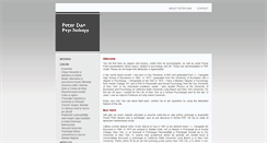 Desktop Screenshot of peterdanpsychology.ro